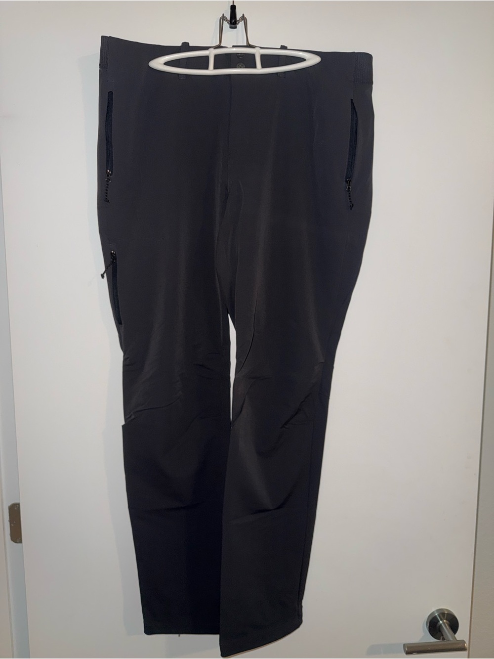 REI Grey Straight-Leg Outdoor Performance Pants